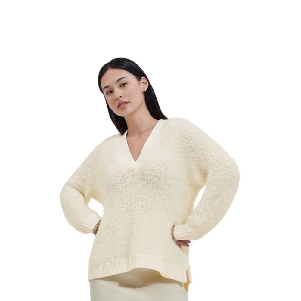 UGG Deann Cloud Fluff V-Neck Sweater